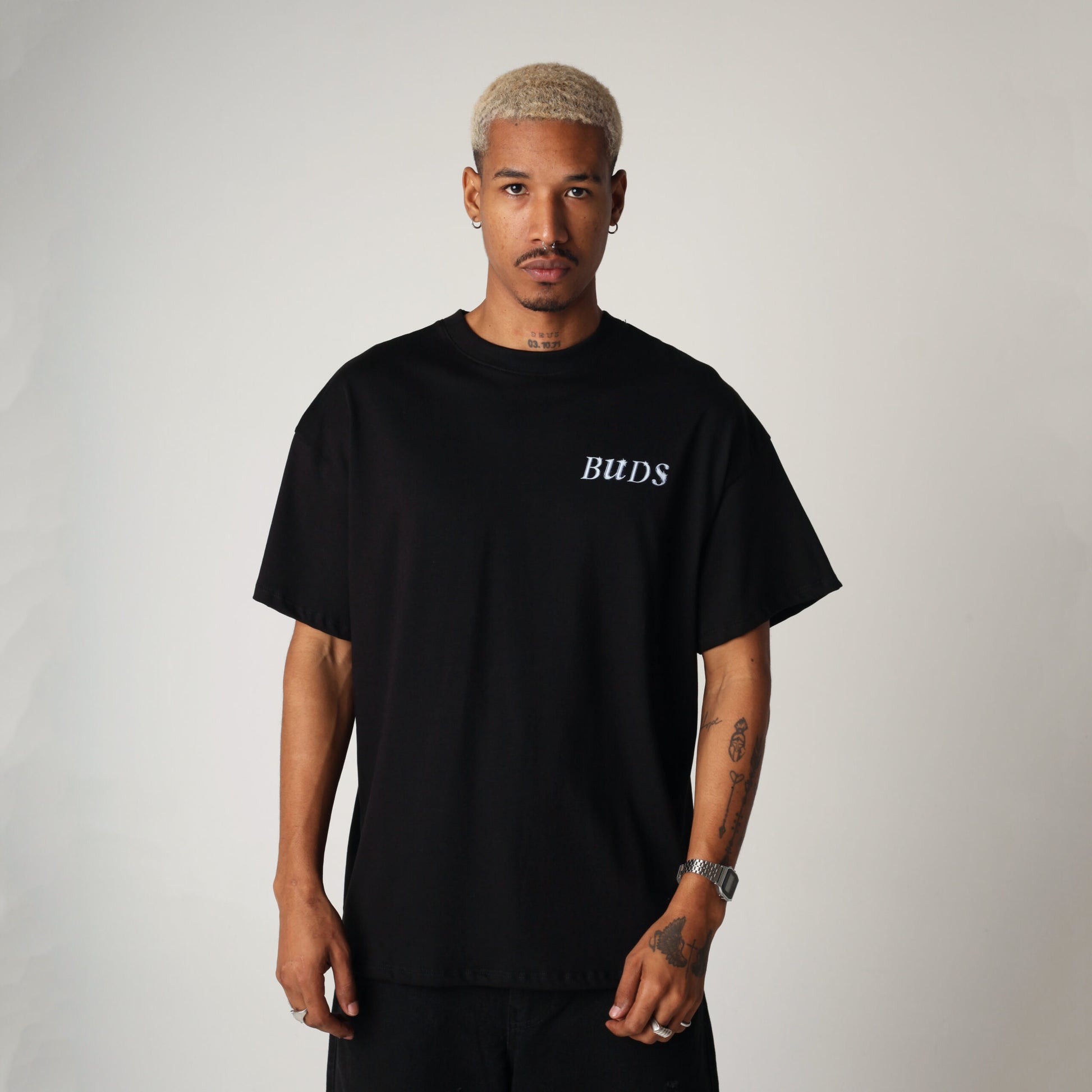 Camiseta Oversize Hombre Negra Camisetas Oversize