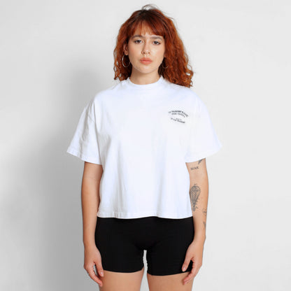 Camiseta Oversize Mujer Blanca Buds