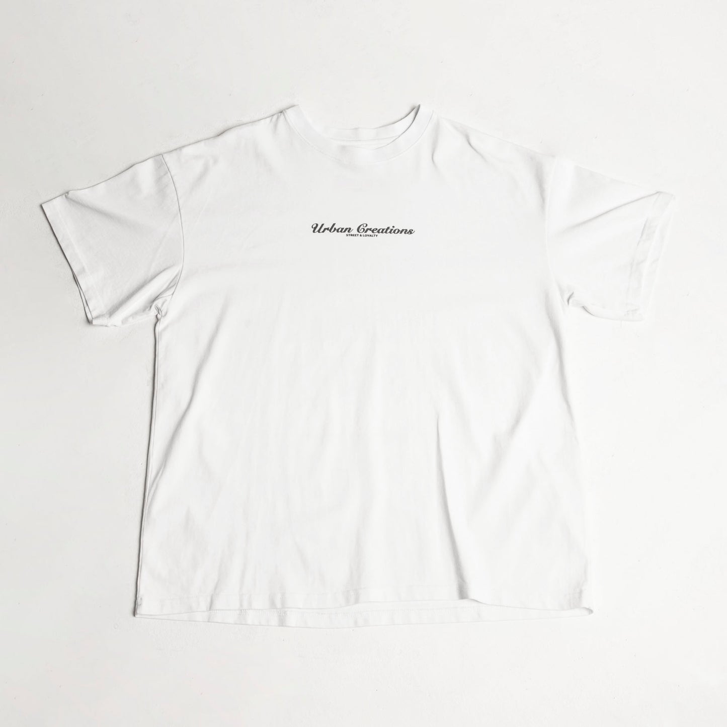 Camiseta Oversize Hombre Blanca Alto Gramaje 250G