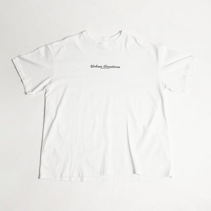 Camiseta Oversize Hombre Blanca Alto Gramaje 250G