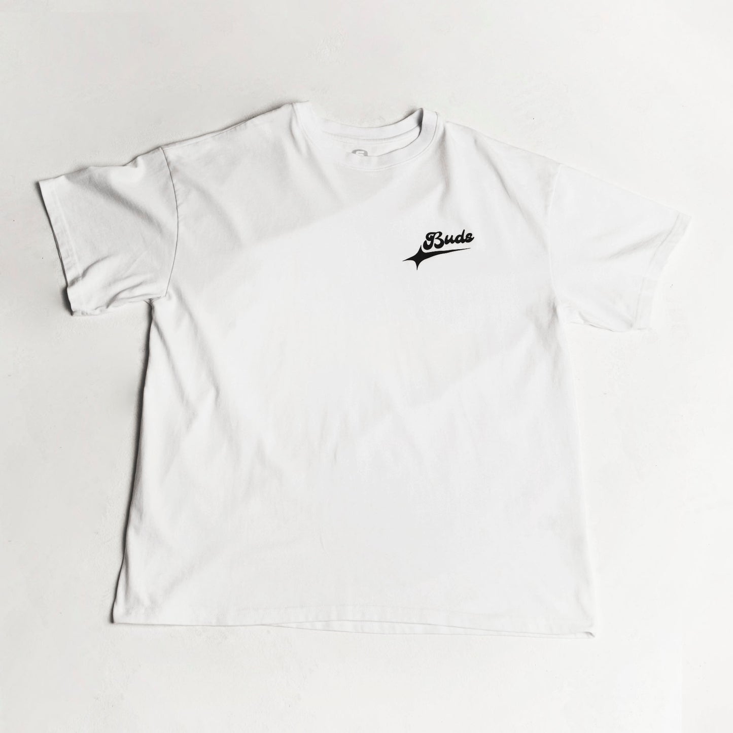 Camiseta Oversize Hombre Blanca Alto Gramaje 250G