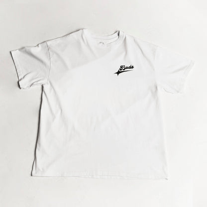Camiseta Oversize Hombre Blanca Alto Gramaje 250G