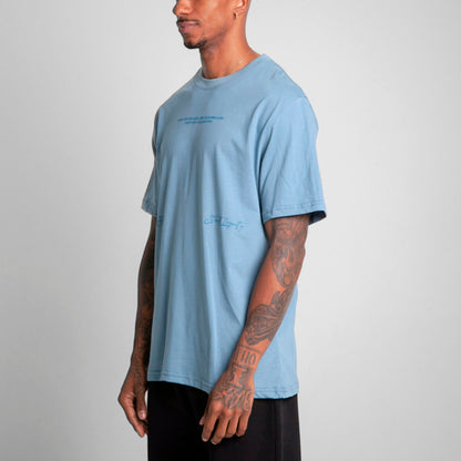 Camiseta Regular Fit Azul Buds