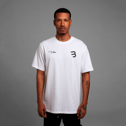Camiseta Regular Fit Blanca Buds