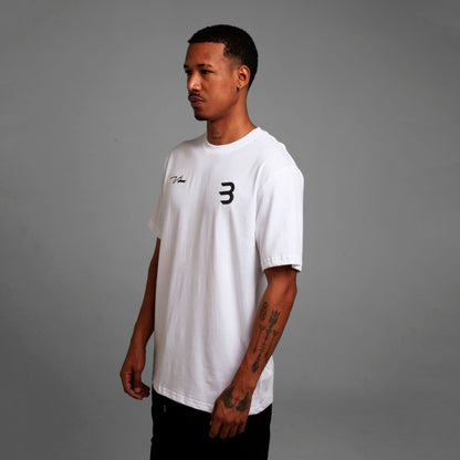 Camiseta Regular Fit Blanca Buds