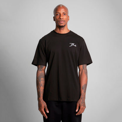 Camiseta Regular Fit Negra Buds