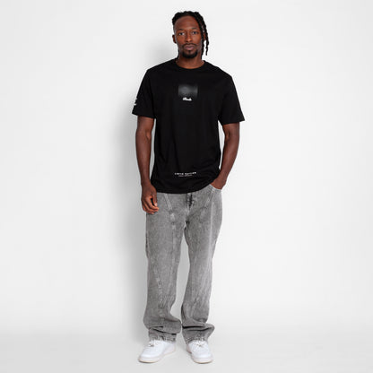 Camiseta Regular Hombre Negra Buds