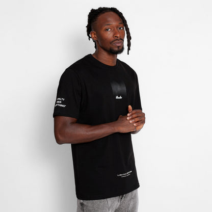 Camiseta Regular Hombre Negra Buds