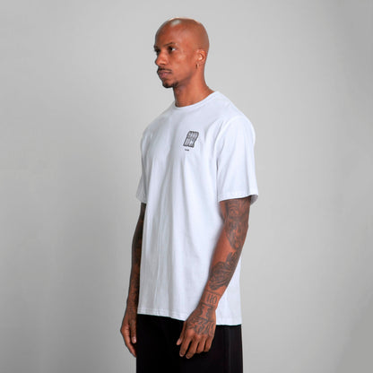 Camiseta Regular Fit Blanca Buds