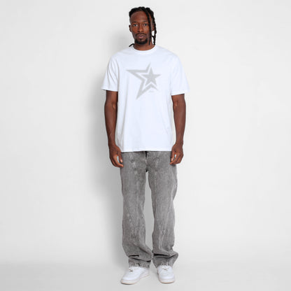 Camiseta Regular Hombre Blanca Buds