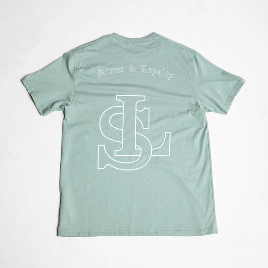 Camiseta Regular Hombre Azul Claro Buds