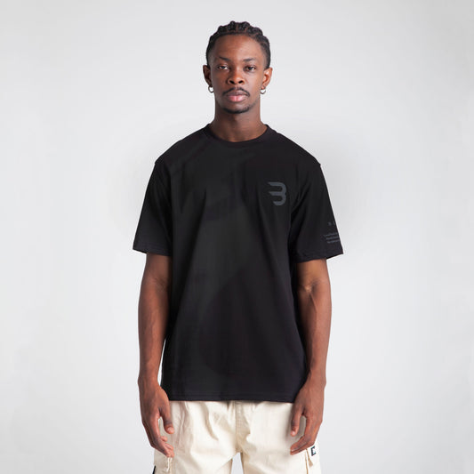 Camiseta Regular Fit Negra Buds