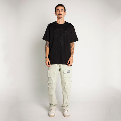 Camiseta Regular Fit Negra Buds