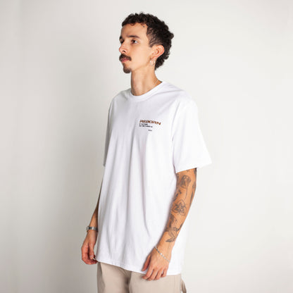 Camiseta Regular Fit Blanca Buds