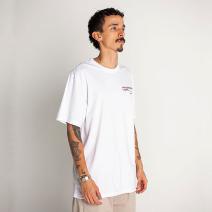 Camiseta Regular Fit Blanca Buds