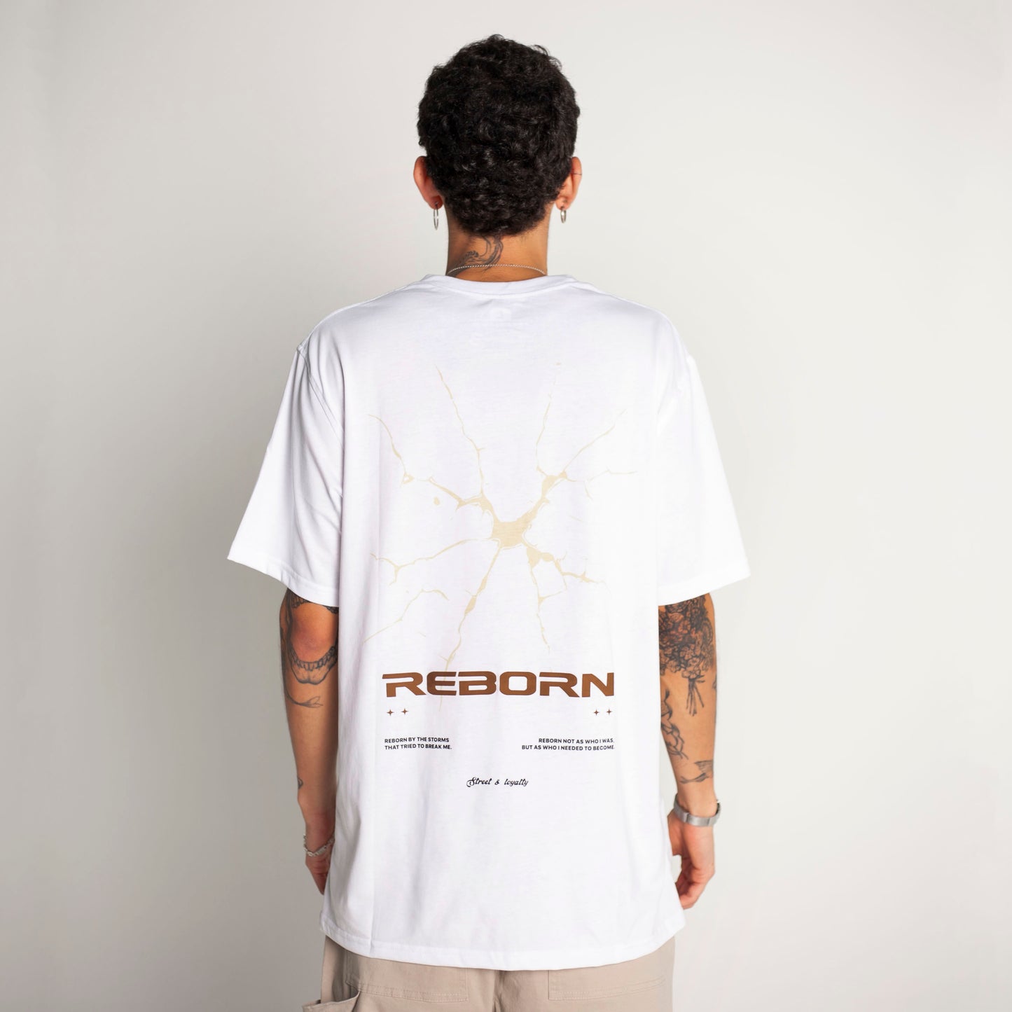 Camiseta Regular Fit Blanca Buds