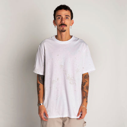 Camiseta Regular Fit Blanca Buds