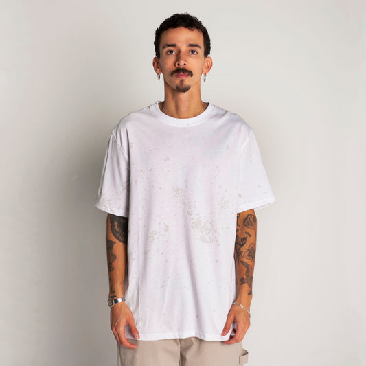 Camiseta Regular Fit Blanca Buds