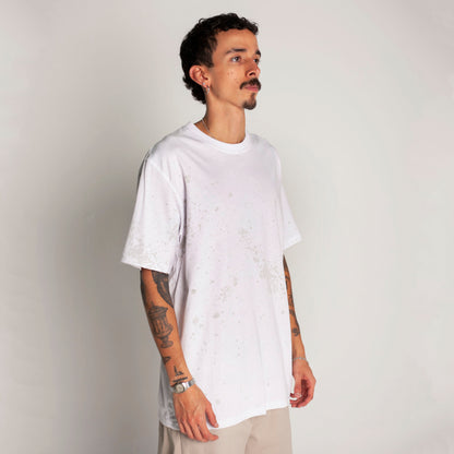 Camiseta Regular Fit Blanca Buds