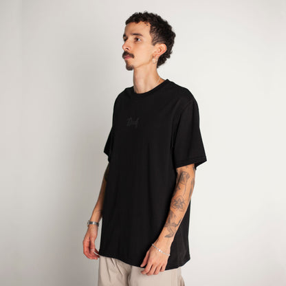 Camiseta Regular Fit Negra Buds