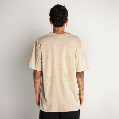 Camiseta Regular Fit Beige Buds