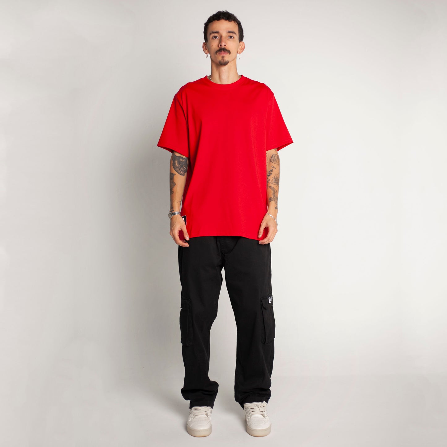 Camiseta Regular Fit Roja Buds