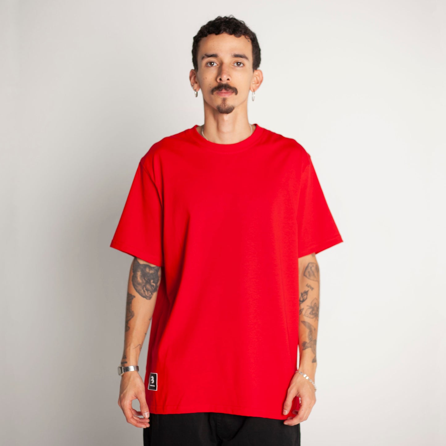 Camiseta Regular Fit Roja Buds