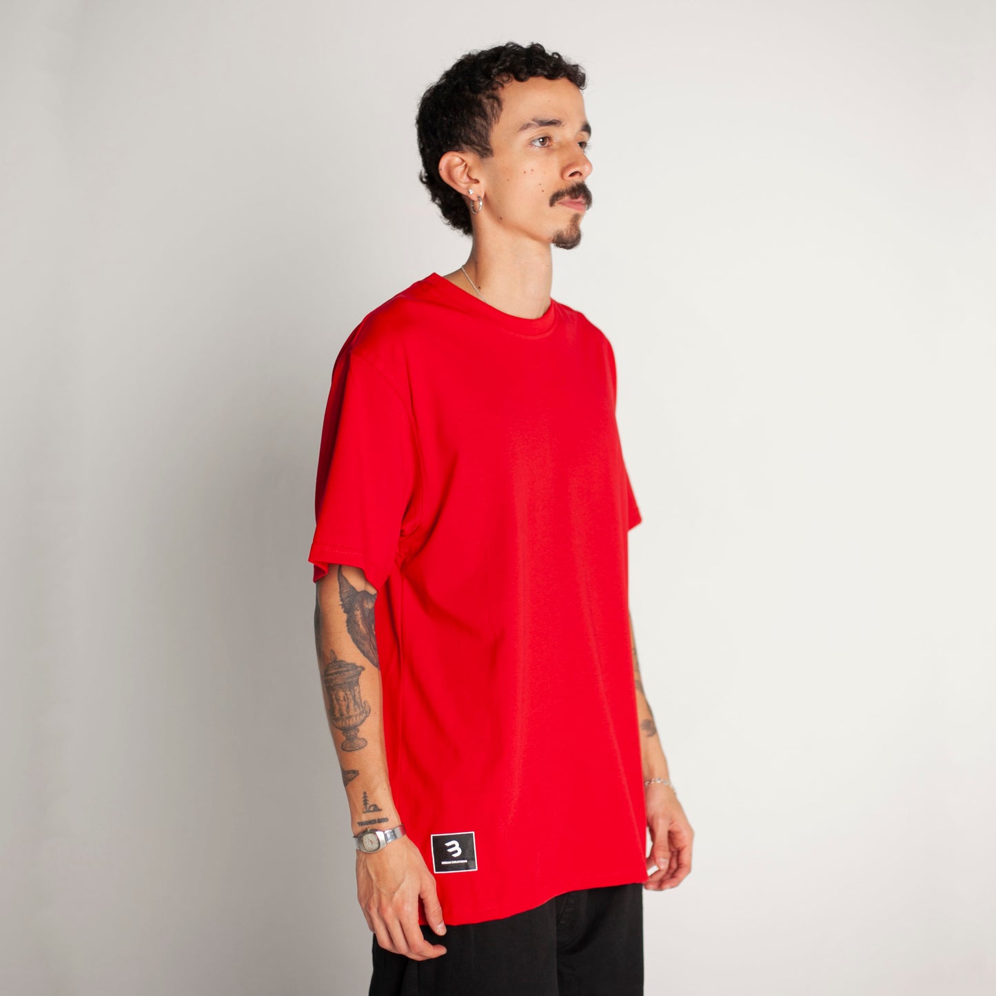 Camiseta Regular Fit Roja Buds