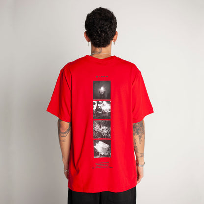 Camiseta Regular Fit Roja Buds