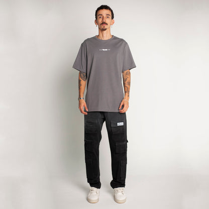 Camiseta Regular Fit Gris Buds