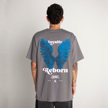 Camiseta Regular Fit Gris Buds