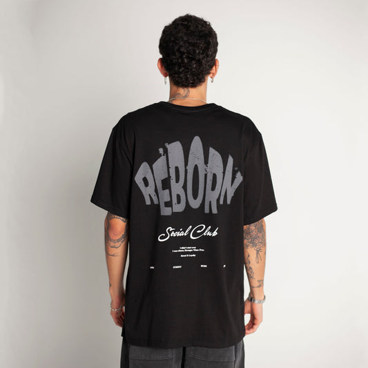 Camiseta Regular Fit Negra Buds