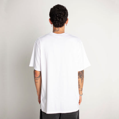 Camiseta Regular Fit Blanca Buds