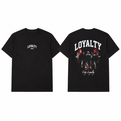 Camiseta Regular Hombre Negra Buds