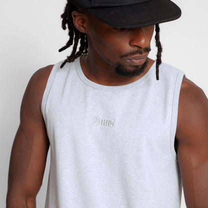 Tank Top Slim Rib Hombre Gris Buds