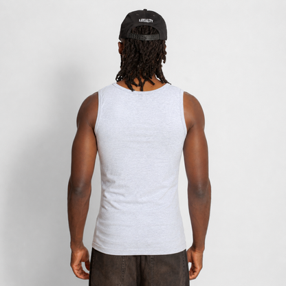 Tank Top Slim Rib Hombre Gris Buds