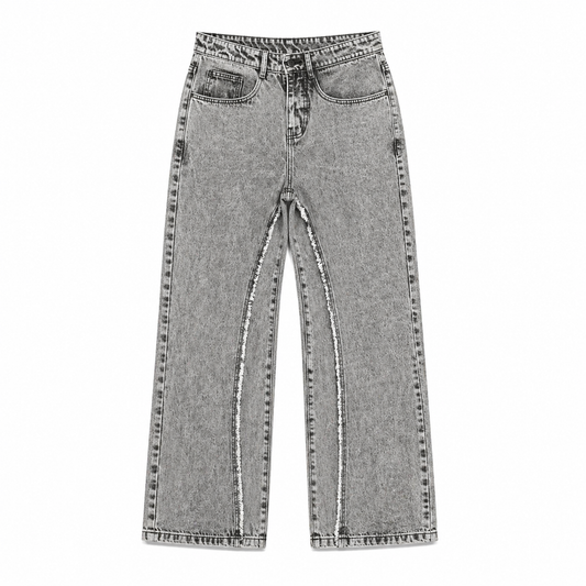 Jean Denim Baggy Hombre Gris Claro Buds