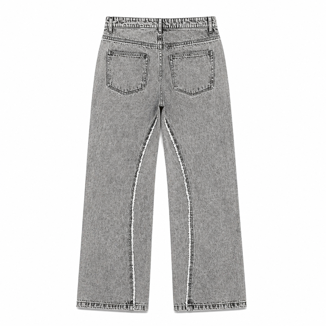 Jean Denim Baggy Hombre Gris Claro Buds
