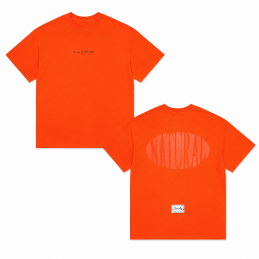Camiseta Oversize Hombre Roja Alto Gramaje 250G