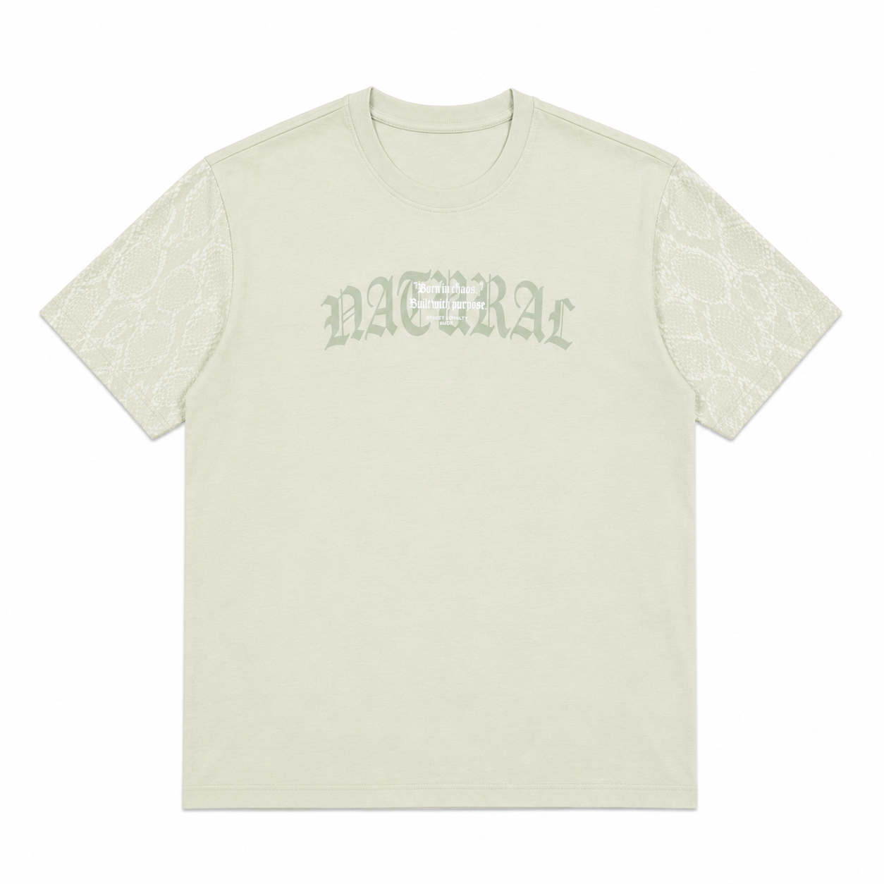 Camiseta Regular Hombre Verde Claro Buds
