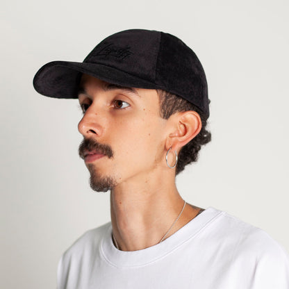 Gorra Corduroy Negra Buds