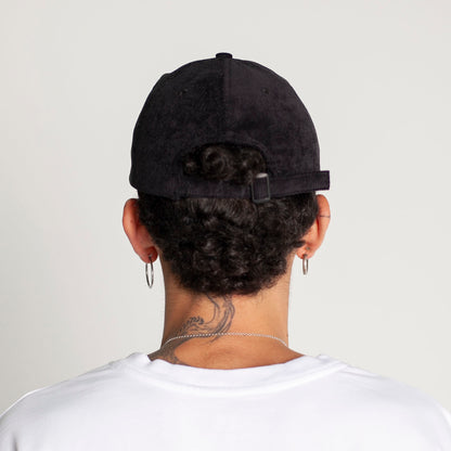 Gorra Corduroy Negra Buds