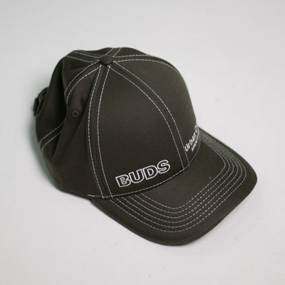 Gorra Verde Hilo Blanco Buds