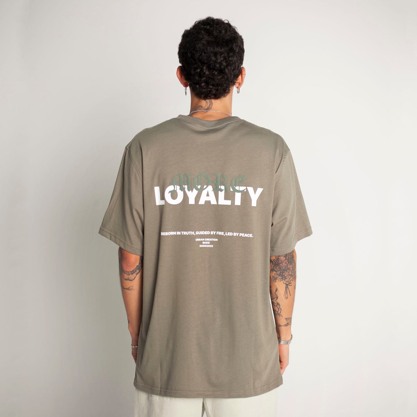 Camiseta Regular Fit Verde Buds