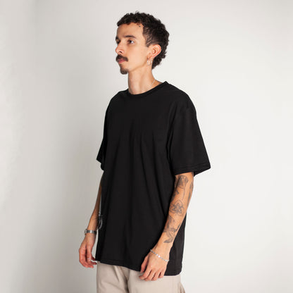 Camiseta Regular Fit Negra Buds