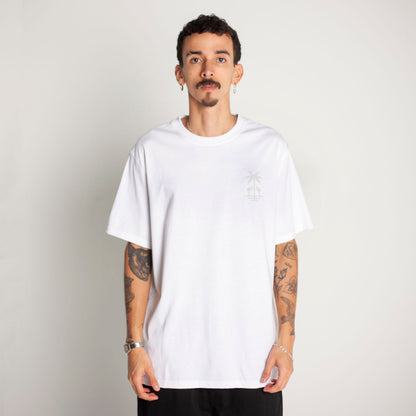 Camiseta Regular Fit Blanca Buds