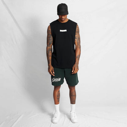 Camisilla Oversize Hombre Negra Buds