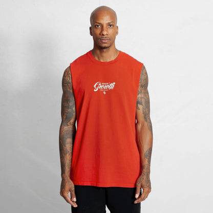 Camisilla Oversize Hombre Roja Buds