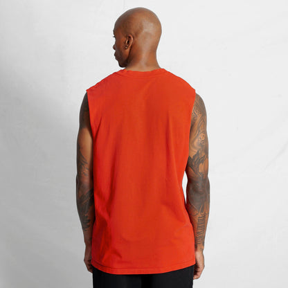 Camisilla Oversize Hombre Roja Buds