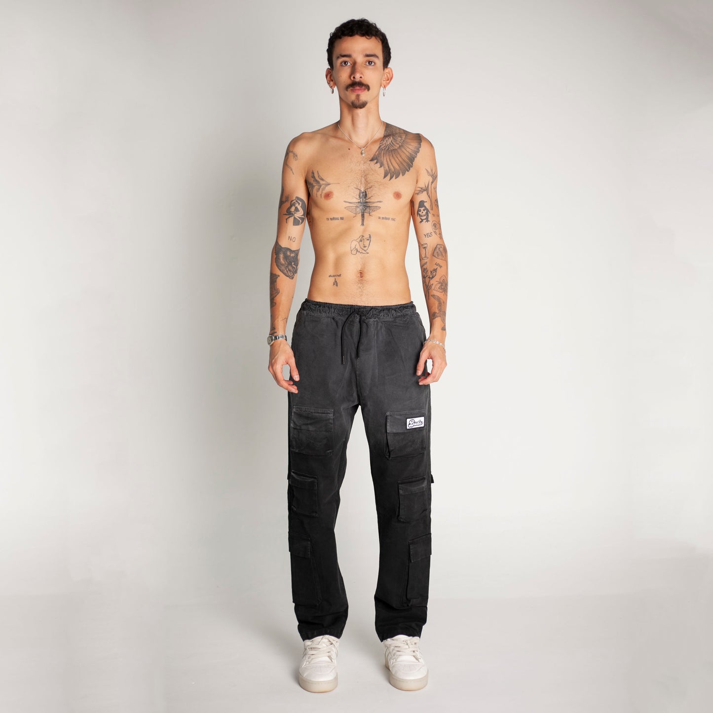 Pantalón Cargo Bota Recta Degradé Buds